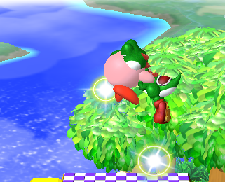 Archivo:Lanzamiento hacia arriba de Kirby (1) SSBM.png