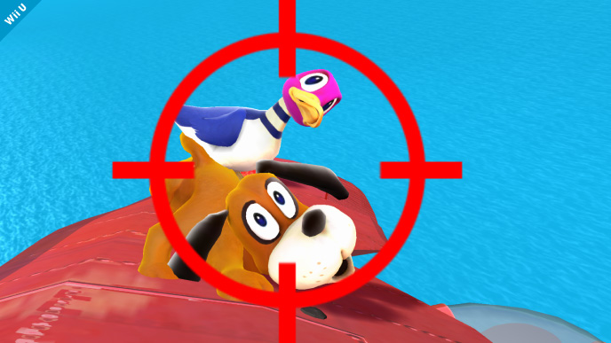 Archivo:El Dúo Duck Hunt en Pilotwings SSB4 (Wii U).jpeg