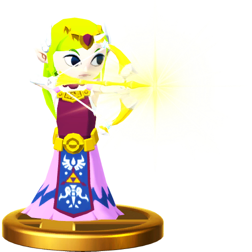 Archivo:Trofeo de Zelda (Wind Waker) SSB4 (Wii U).png