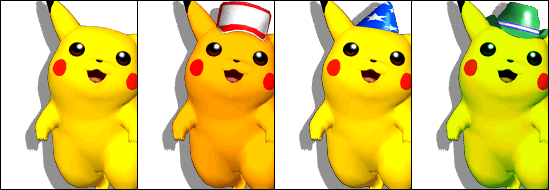 Archivo:Paleta de colores Pikachu SSBM.png