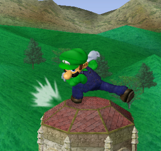 Archivo:Ataque fuerte hacia abajo de Luigi SSBM.png