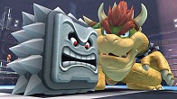 Archivo:Kirby utilizando el ataque especial Roca en el Ring junto a Bowser - (SSB. for Wii U).jpg