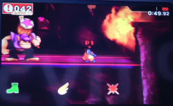 Archivo:Mega Man junto a Bonkers en el Smashventura SSB4 (3DS).png