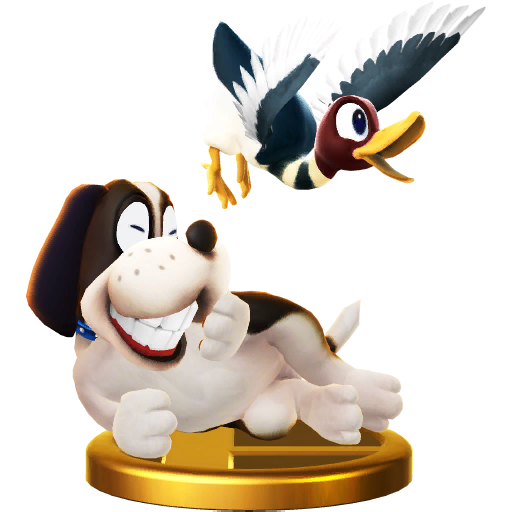 Archivo:Trofeo del Dúo Duck Hunt SSB4 (alt.) (Wii U).png