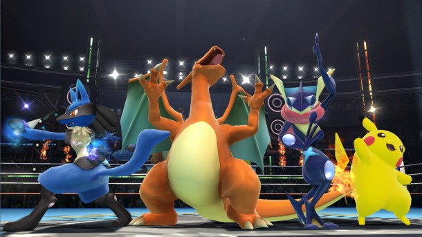 Archivo:Cuatro Pokémon en el Ring de Boxeo SSB4 (Wii U).jpg