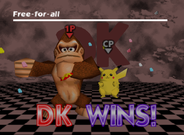 Archivo:Pose de victoria de Donkey Kong (2) SSB.png