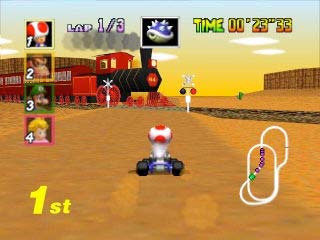 Archivo:Caparazón con Pinchos en Mario Kart 64.jpg
