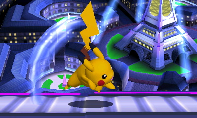 Archivo:Ataque fuerte superior Pikachu SSB4 (3DS).JPG