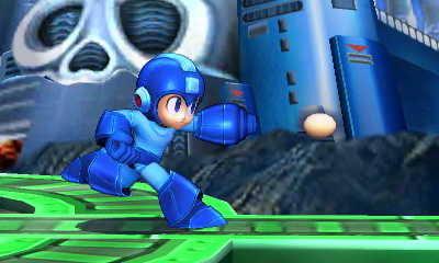 Archivo:Ataque fuerte lateral de Mega Man SSB4 (3DS).jpeg