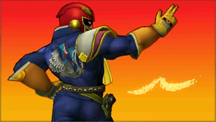 Archivo:Créditos Modo Senda del guerrero Captain Falcon SSB4 (3DS).png