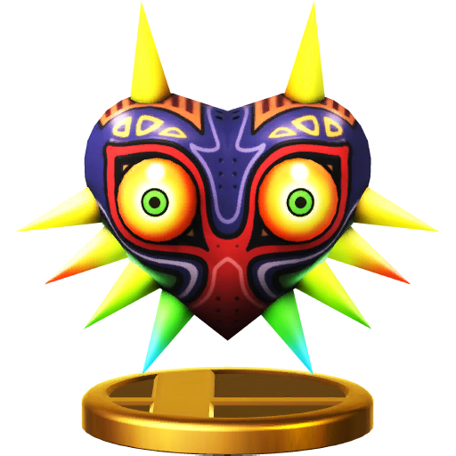 Archivo:Trofeo de Máscara de Majora SSB4 (Wii U).png