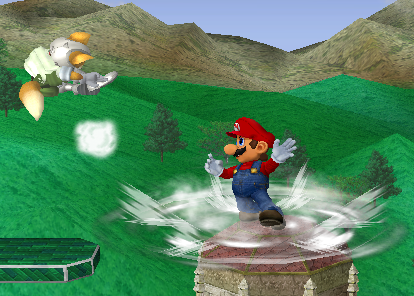 Archivo:Lanzamiento trasero de Mario (2) SSBM.png
