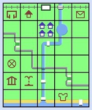 Archivo:Mapa del pueblo en Animal Crossing.png
