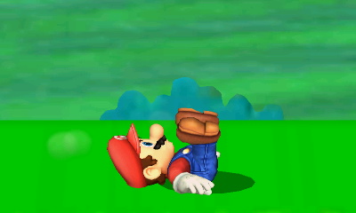 Archivo:Burla inferior Mario SSB4 (3DS) (2).JPG