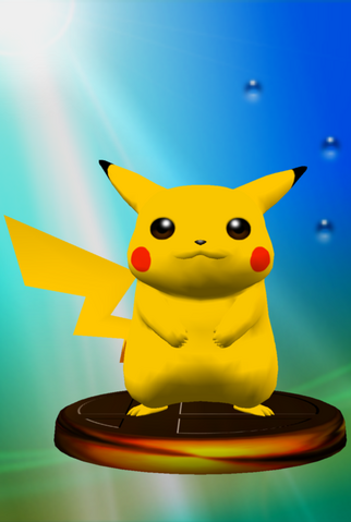 Archivo:Trofeo de Pikachu SSBM.png
