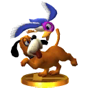 Archivo:Trofeo del Dúo Duck Hunt SSB4 (3DS).png