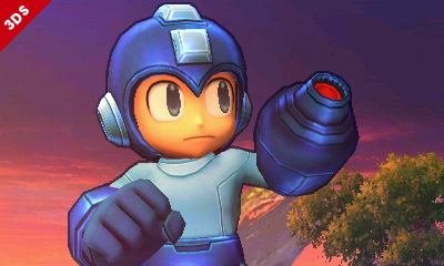 Archivo:Mega Man en la versión de 3DS de cerca en SSB4.jpg