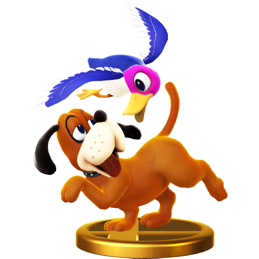 Archivo:Trofeo del Dúo Duck Hunt SSB4 (Wii U).png