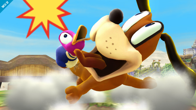 Archivo:Duck Hunt asustado por el disparo SSB4 (Wii U).jpg