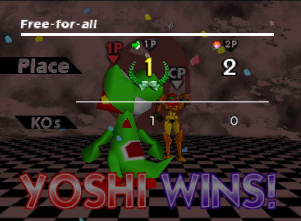 Archivo:Pose de victoria de Yoshi (2-2) SSB.png