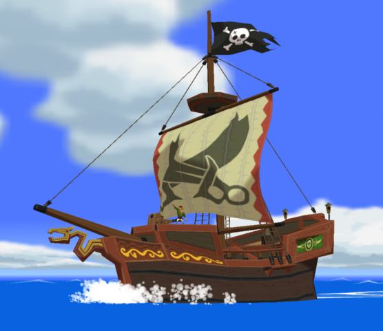 Archivo:Barco pirata de Tetra en TLoZ The Wind Waker.png