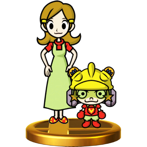 Archivo:Trofeo de 9-Volt y su madre SSB4 (Wii U).png