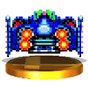 Archivo:Trofeo de Blue Falcon SSB4 (3DS).png