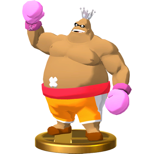 Archivo:Trofeo de King Hippo SSB4 (Wii U).png