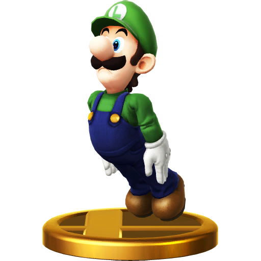 Archivo:Trofeo de Luigi SSB4 (Wii U).png