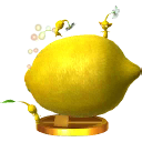 Archivo:Trofeo de Pikmin Amarillo SSB4 (3DS).png