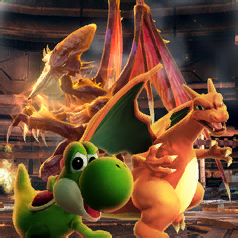 Evento cooperativo Robots contra reptiles SSB4 (Wii U).png