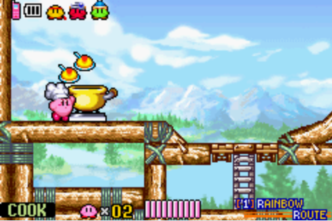 Archivo:Chef Kirby en Kirby & the Amazing Mirror (3).png