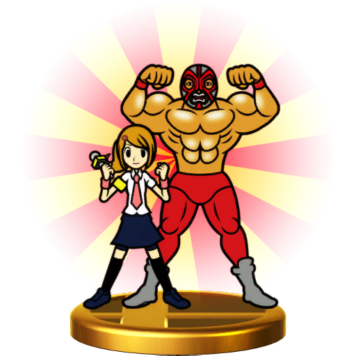 Archivo:Trofeo de Luchador y Periodista SSB4 (Wii U).png