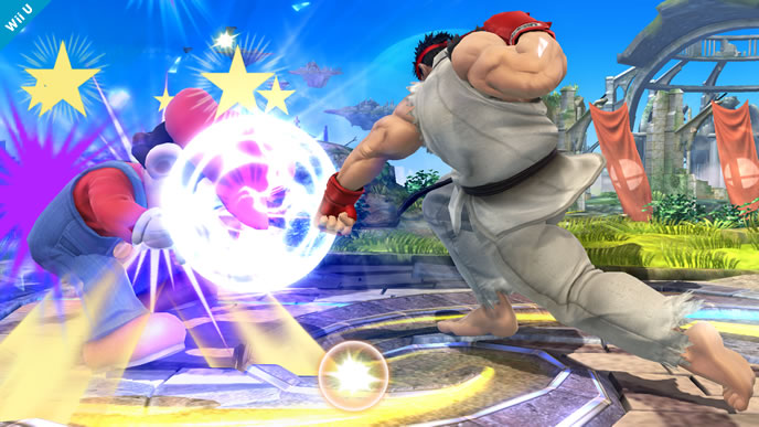 Archivo:Ryu atacando a Mario SSB4 (Wii U).jpg