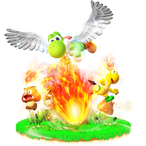 Archivo:Trofeo del Super Dragón SSB4 (Wii U).png
