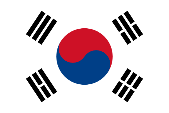 Archivo:Bandera de República de Corea.png