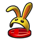 Archivo:Trofeo de Capucha de conejo en Mundo Smash SSB4 (Wii U).png