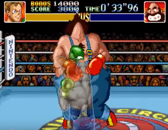 Archivo:Little Mac dando un Gancho noqueador en Super Punch-Out!! (SNES).png