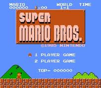 Archivo:Menú principal Super Mario Bros..jpg