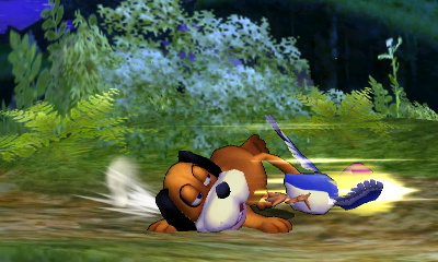 Archivo:Dúo Duck Hunt usando su ataque fuerte inferior en SSB4 (3DS).jpg