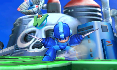 Archivo:Ataque Smash hacia arriba de Mega Man (1) SSB4 (3DS).jpeg
