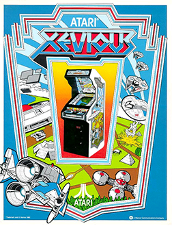 Archivo:Volante de Xevious (arcade).png