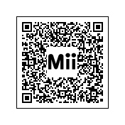Código QR para obtener el Mii basado en Akira.