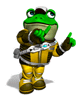 Archivo:Pegatina Slippy Toad (Star Fox Assault)SSBB.png