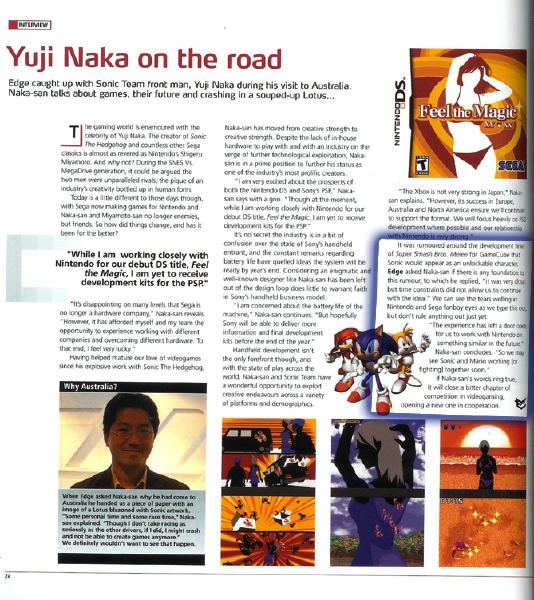 Archivo:Entrevista a Yuki Naka sobre Sonic en Melee.jpg