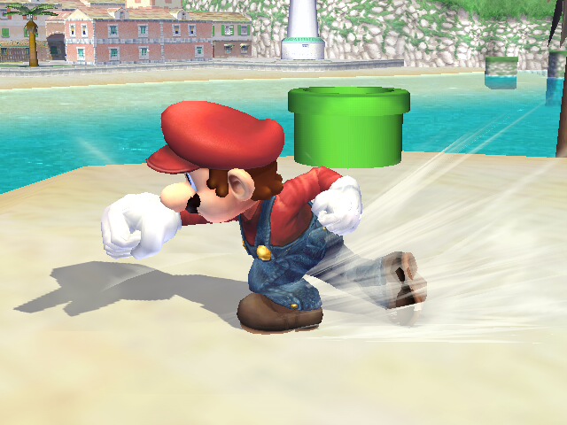 Archivo:Ataque de recuperación de cara al suelo (1) Mario SSBB.jpg