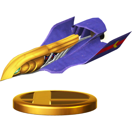 Archivo:Trofeo del Falcon Flyer SSB4 (Wii U).png