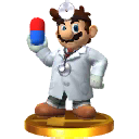 Archivo:Trofeo de Dr. Mario SSB4 (3DS).png