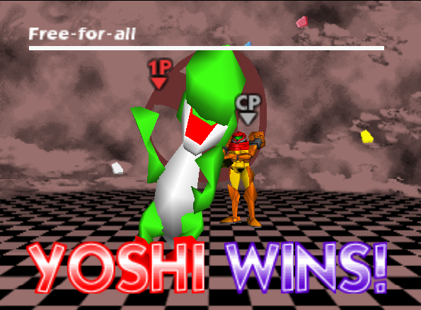 Archivo:Pose de victoria de Yoshi (3-1) SSB.png
