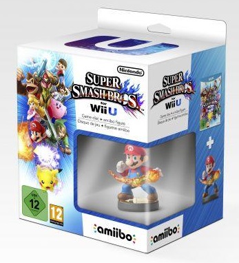 Archivo:Pack europeo del amiibo de Mario con Super Smash Bros. para Wii U.jpg
